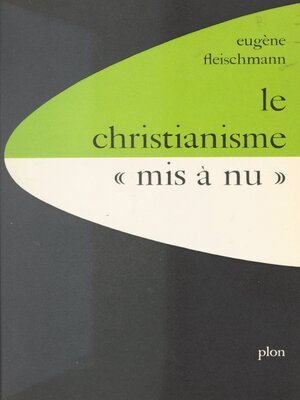 cover image of Le christianisme mis à nu